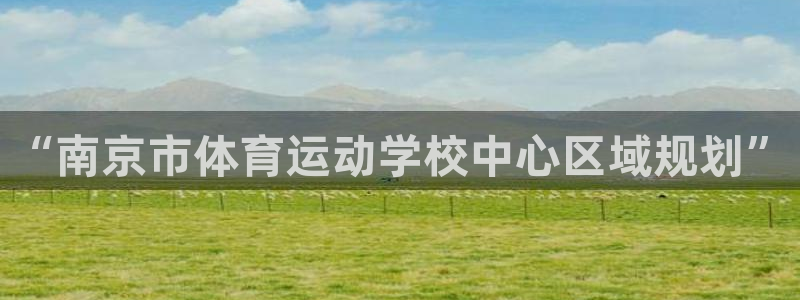 J9官方正版app新能源:“南京市体育运动学校中心区域规划”